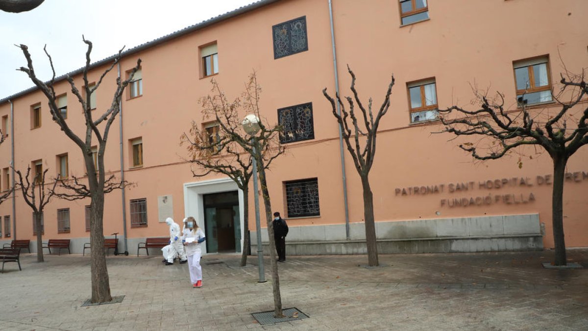 Imatge de la residència el desembre passat.