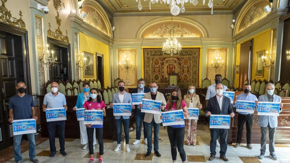 La competició es va presentar ahir al Saló de Plens de la Paeria de Lleida.