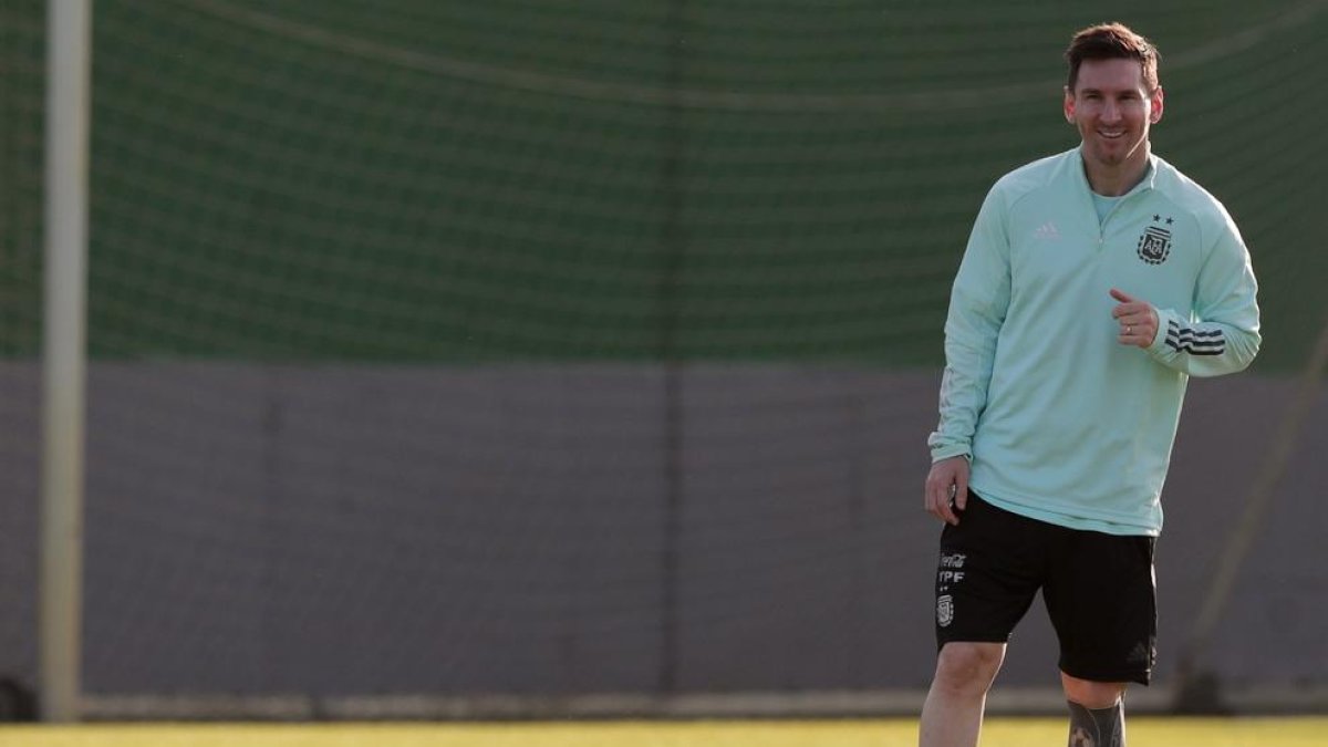 Leo Messi, en una imagen reciente de la Copa América, que ganó con Argentina.