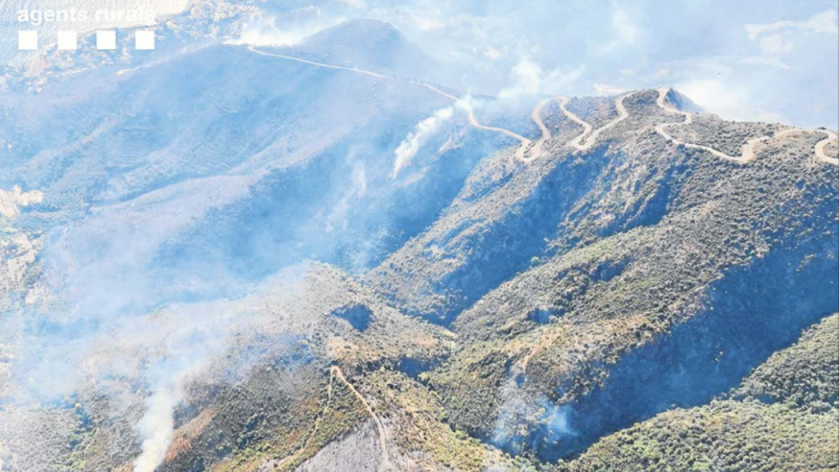 Estabilizado el incendio del Cap de Creus tras quemar 410 hectáreas