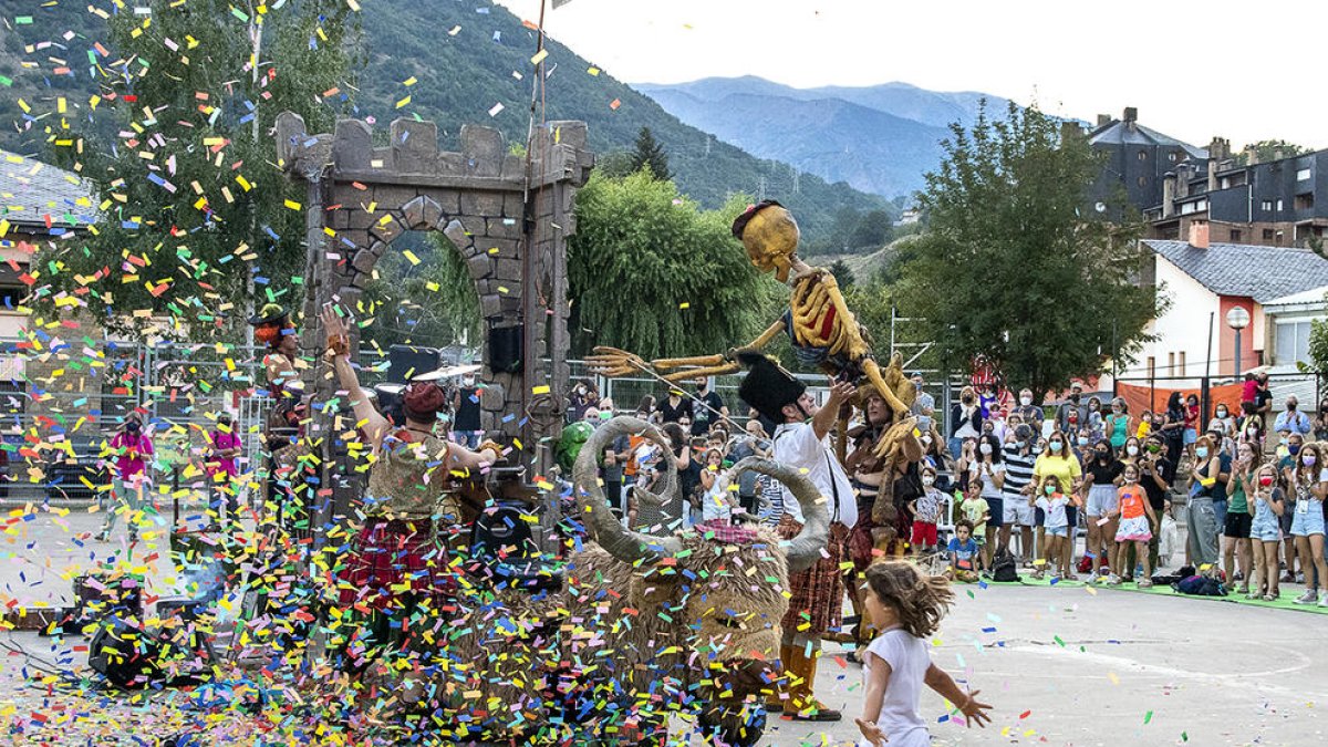 El show ‘A Cuadros’ de Vagalume Teatro, una de las propuestas del sábado en el marco del Esbaiola’t.