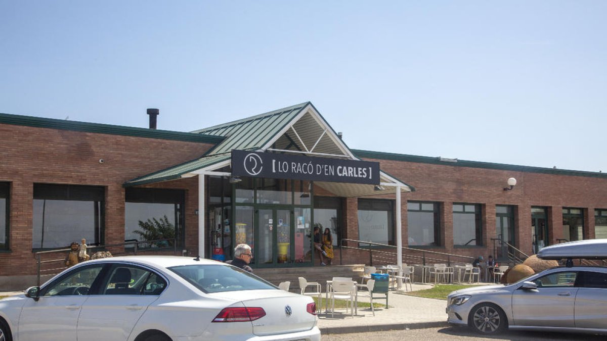 El restaurante Lo Racó d’en Carles, en Fonolleres, donde se produjo uno de los asaltos.