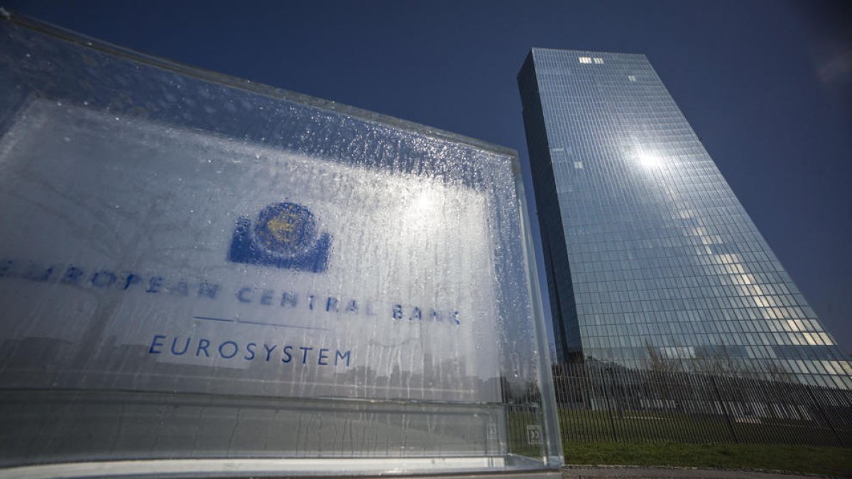 Seu del Banc Central Europeu a la localitat alemanya de Frankfurt.