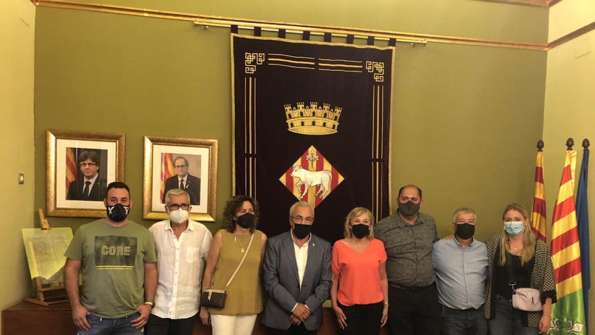 Enric Mir deixa l'Ajuntament de les Borges Blanques i Núria Palau assumeix l'alcaldia en funcions