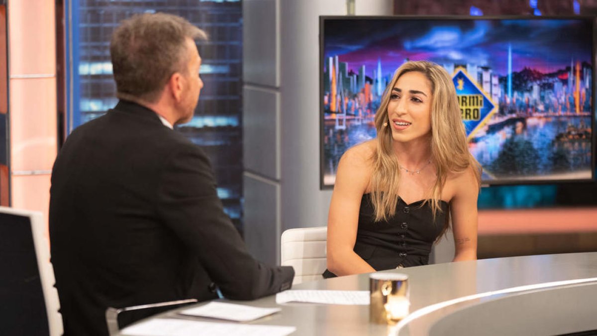 Olga Carmona a ‘El Hormiguero’.