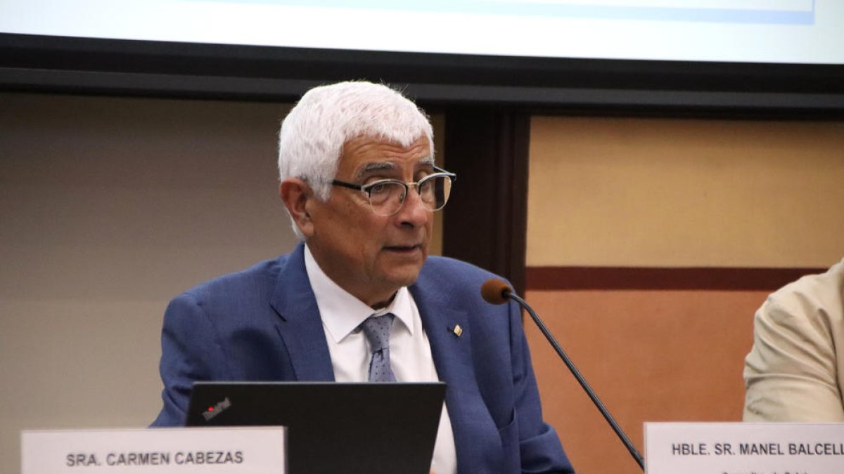 El conseller de Salut, Manel Balcells.