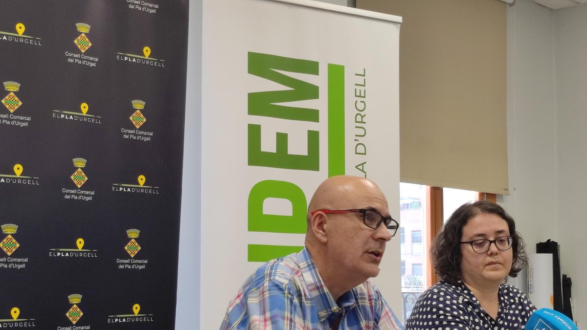 Presentació de la jornada ahir al Consell del Pla. - CCPU