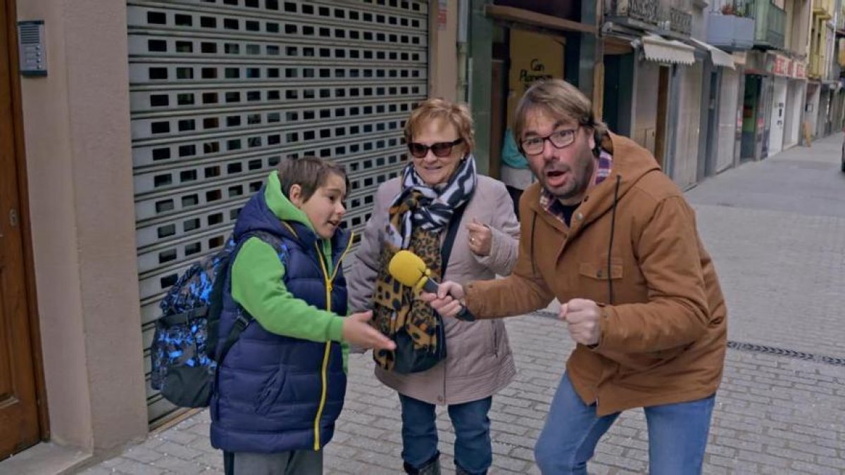 Quim Masferrer, con Biel. - SEGRE