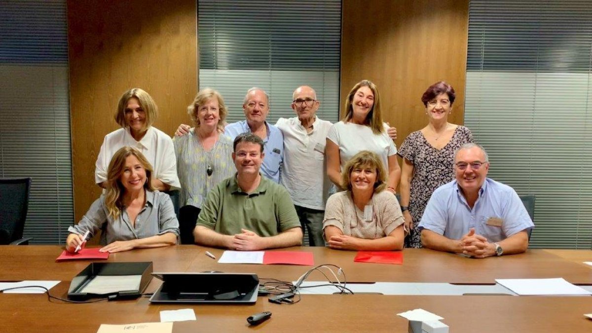 Tres lleidatans a la junta de la Federació Catalana de Donants de Sang