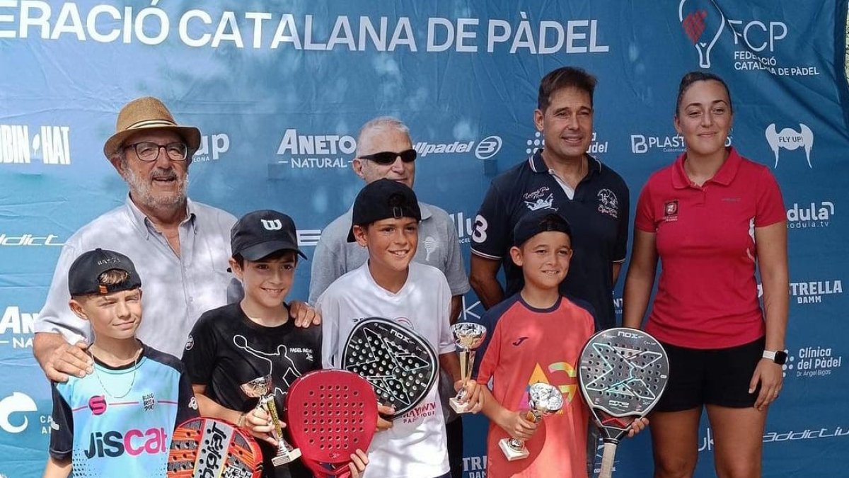 Rodríguez i Caballero (esquerra), en l’entrega de premis.