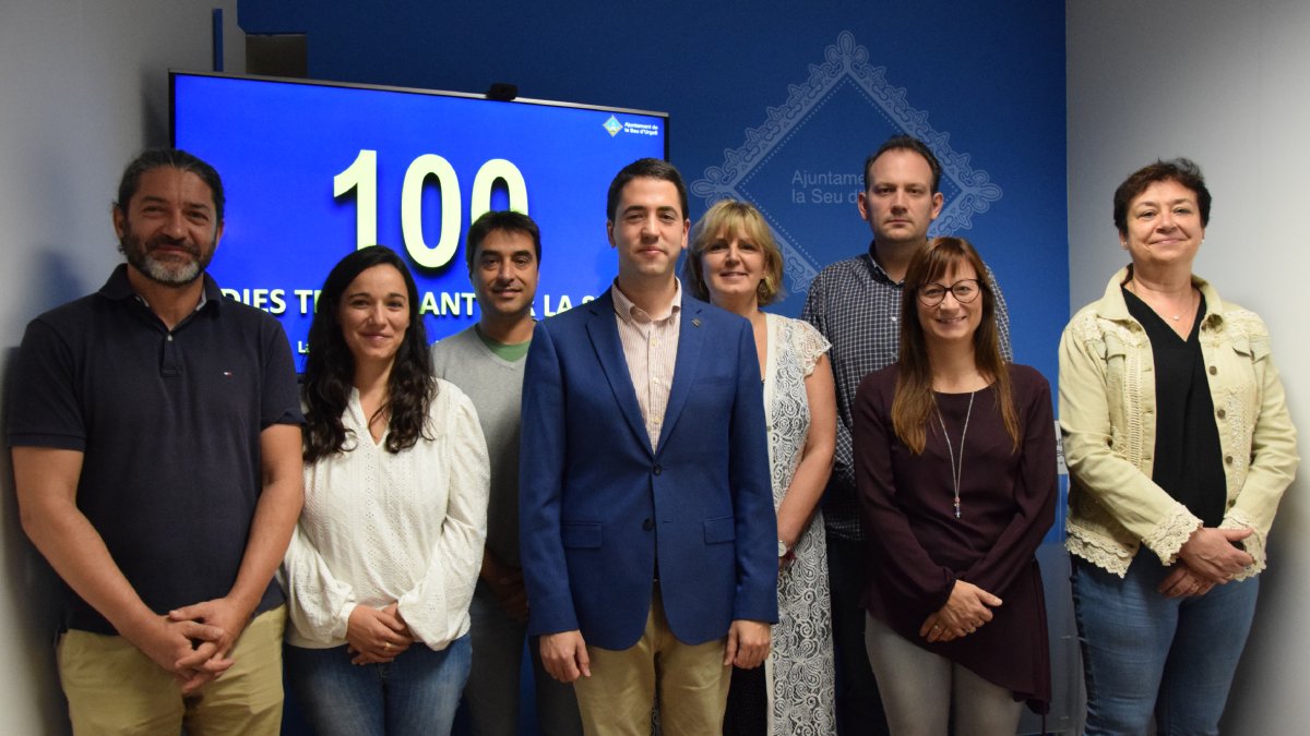 El govern municipal va fer balanç dels seus primers 100 dies. - C.SANS
