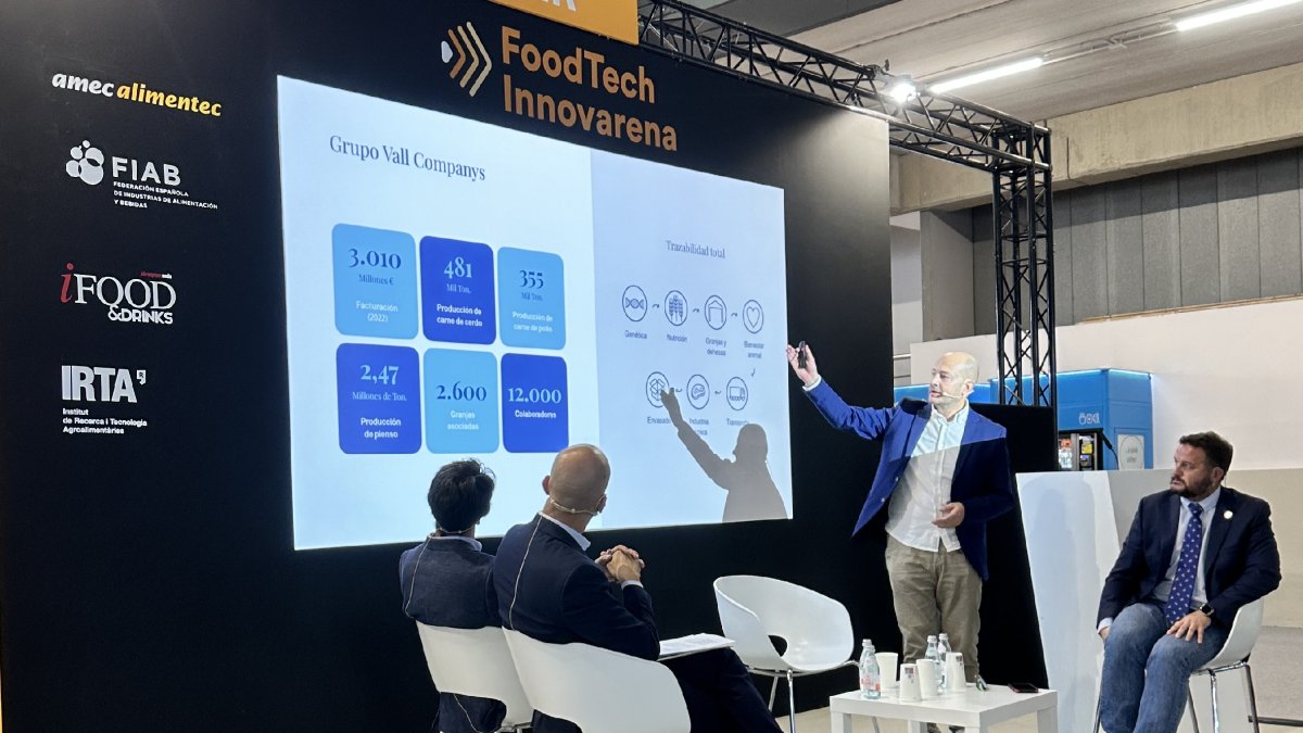 Un momento de la presentación del Grupo Vall Companys. - GRUPO VALL COMPANYS