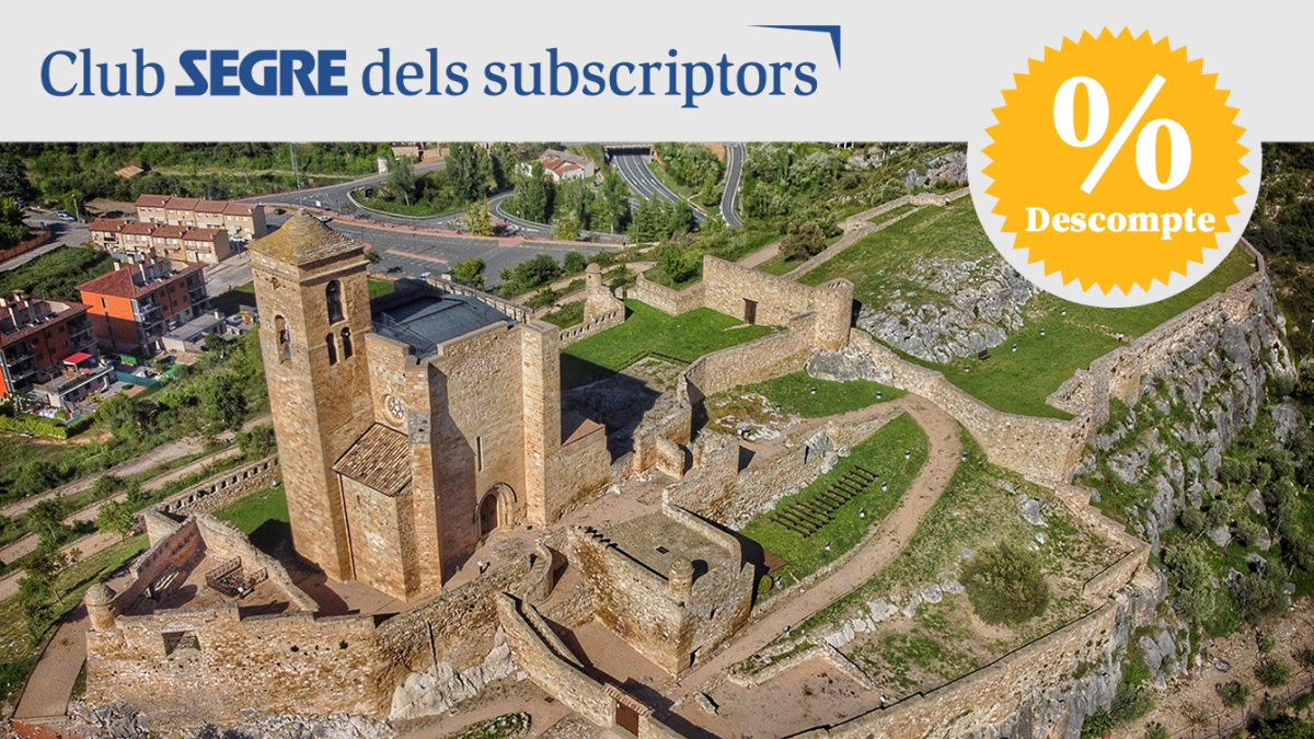El Castell de Benavarri fou propietat dels Condes de Ribagorza.