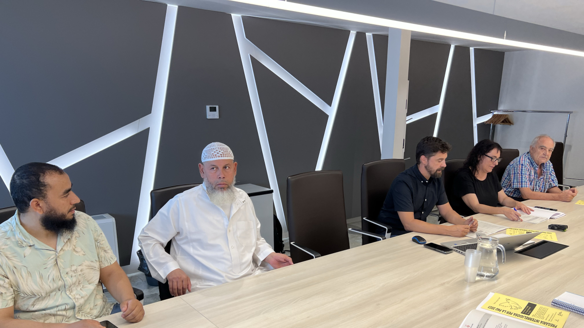 Reunió de l’Assemblea de les Religions de Lleida amb la Paeria.