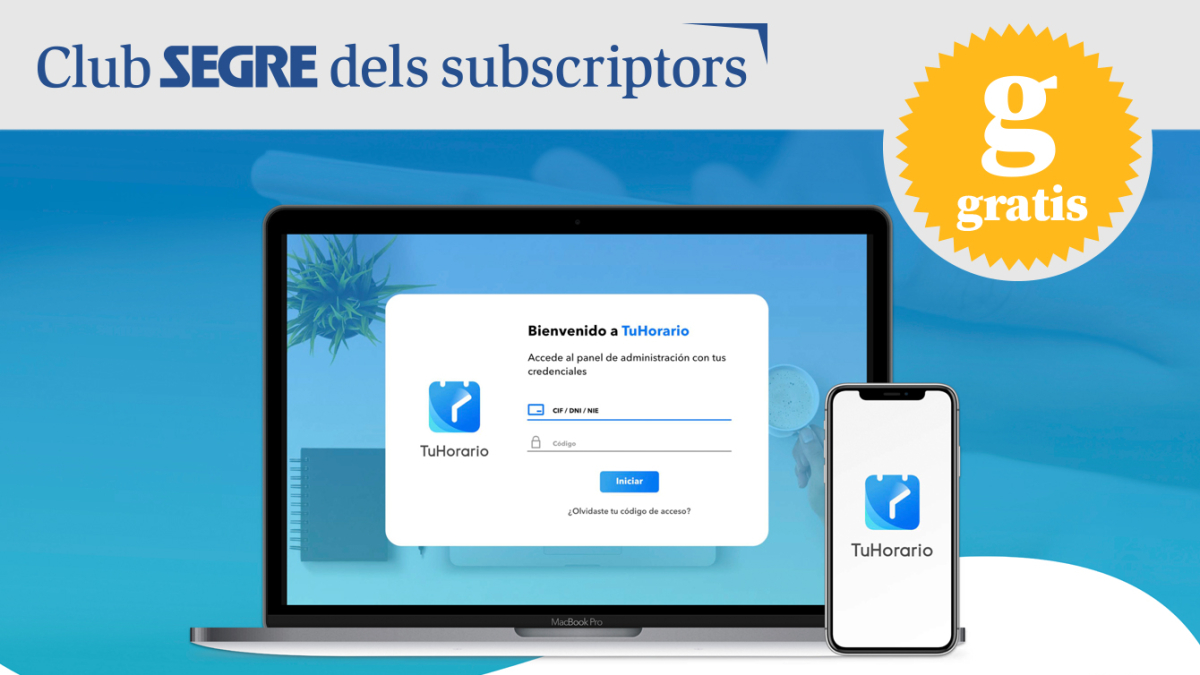 El sistema de registro de trabajo preferido por las Pymes.