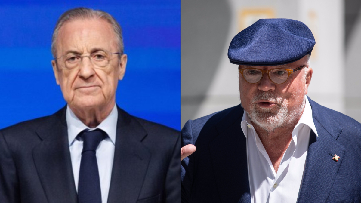 Florentino Pérez y José Manuel Villarejo