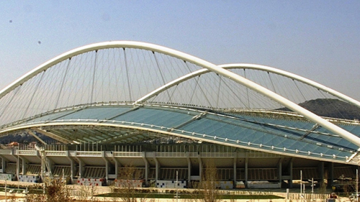 Imatge de l’Estadi Olímpic d’Atenes publicada a la seua pàgina web.