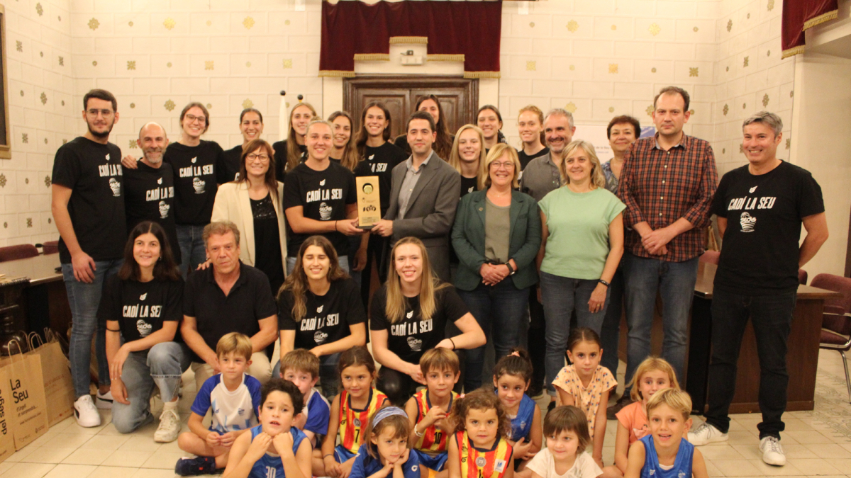 Recepció al Cadí la Seu per la conquesta de la Lliga Catalana