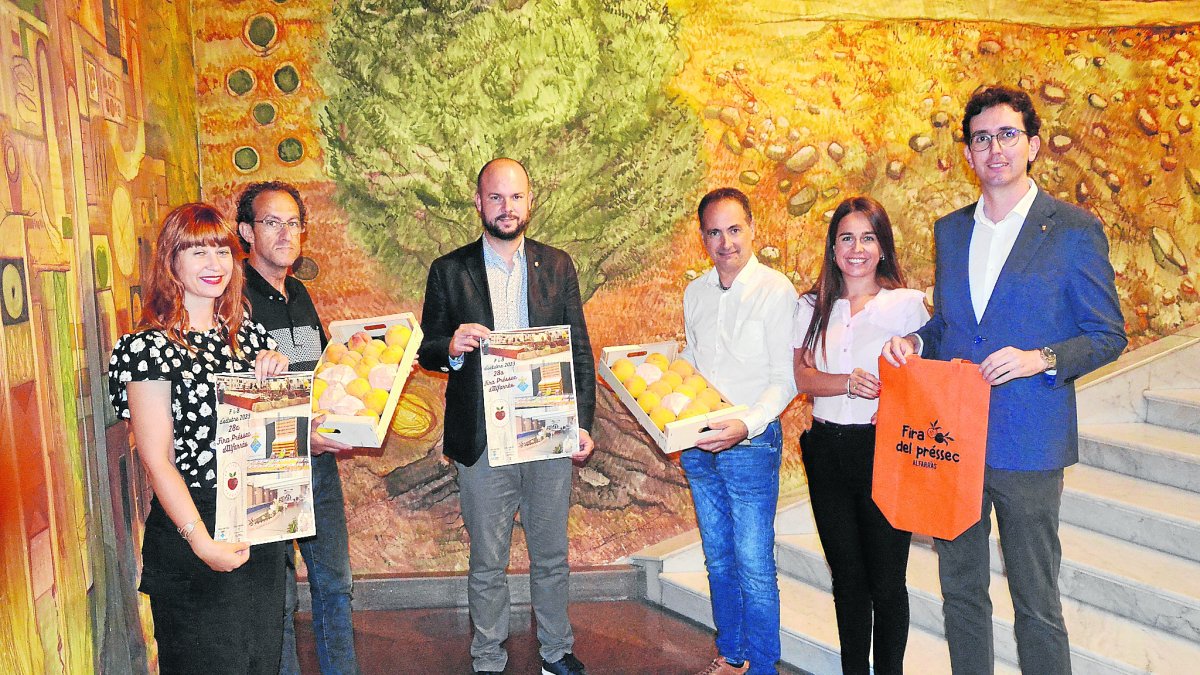 Presentació de la fira ahir a la Diputació. - E. F.