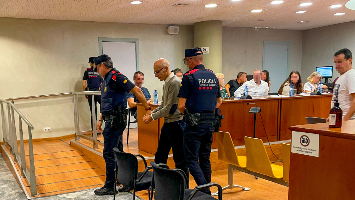 El judici, que s’allargarà durant tota la setmana, va començar ahir a l’Audiència de Lleida. - GERARD HOYAS