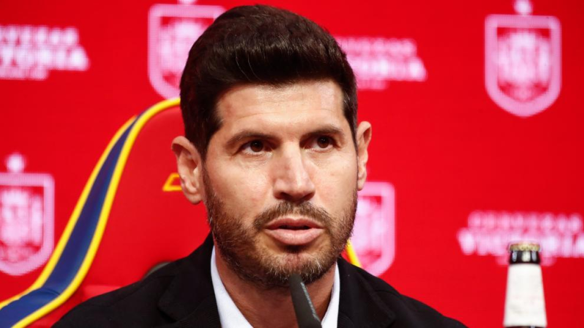 Albert Luque, en una imagen de archivo en la sede de la RFEF. - EFE