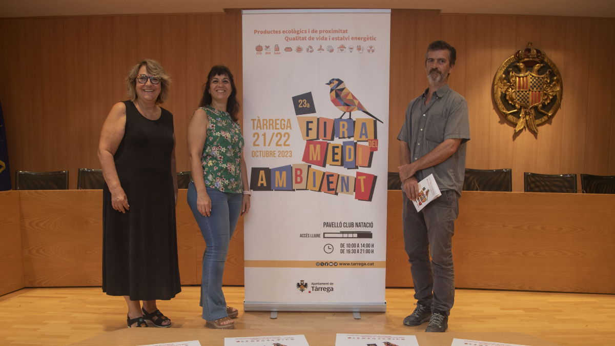 La presentación de la Fira del Medi Ambient de Tàrrega. - LAIA PEDRÓS