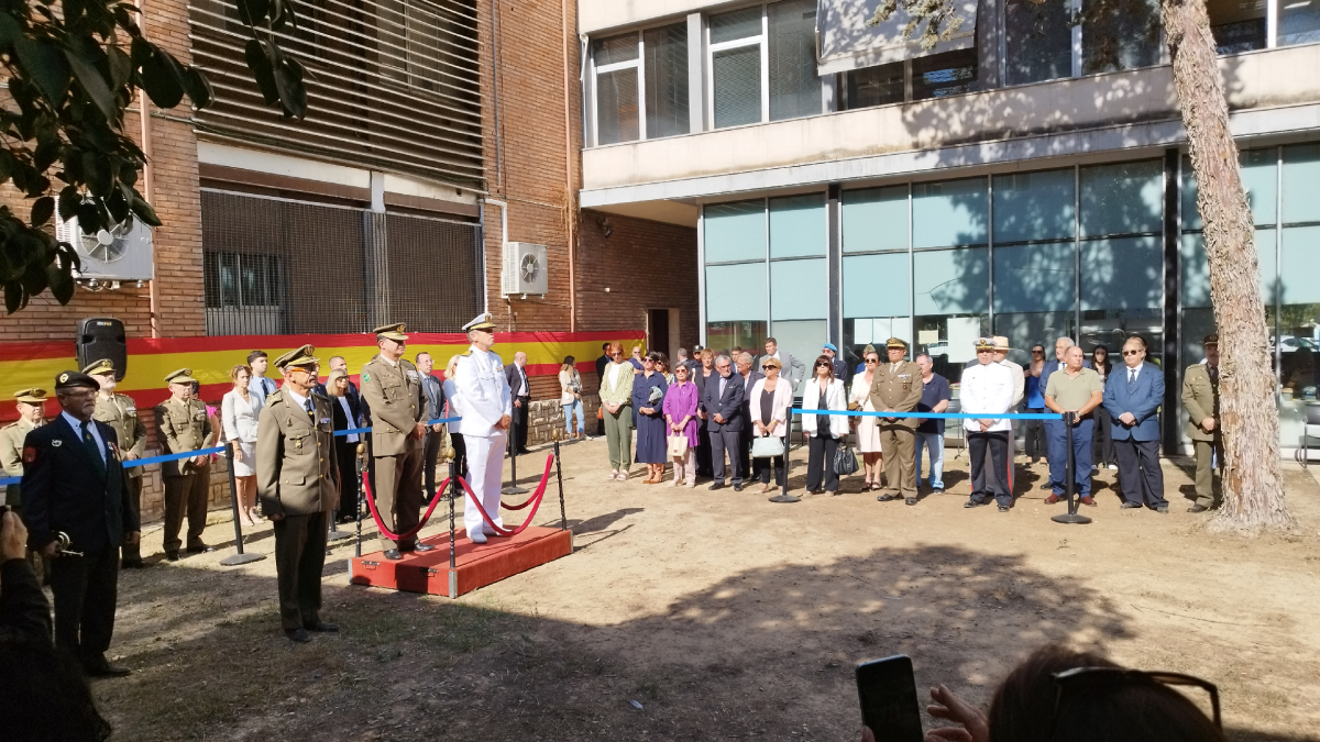 La celebració ahir del dia de la subdelegació de Defensa. - RR