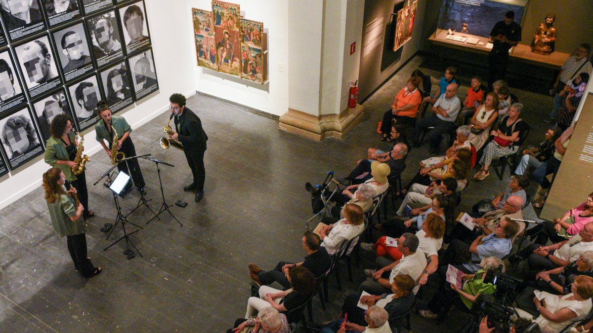 Concierto de Øsimun Quartet en el Museo de Lleida