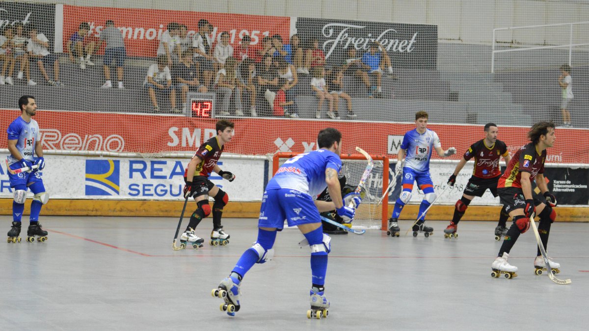 El Noia estuvo mucho más efectivo ante un Llista que nunca le perdió la cara al partido. - SEBAS MONCUSÍ