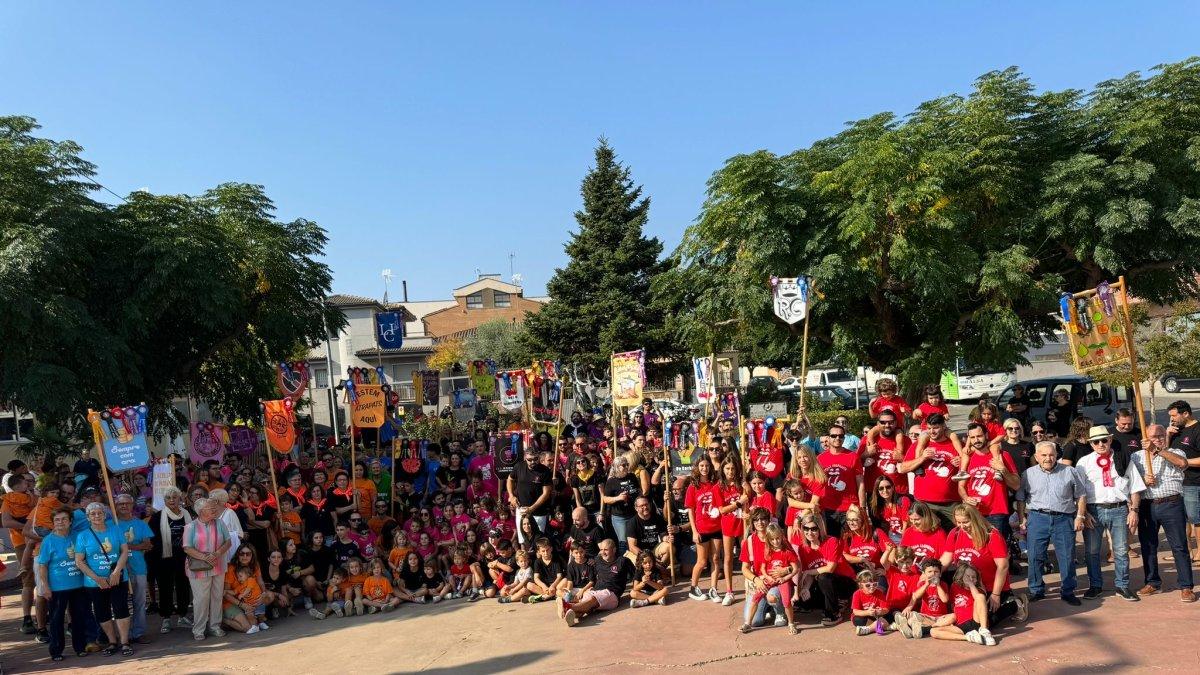 Más de 700 personas en las 'cassoles' de la Festa de la Poma de Corbins - A.C.