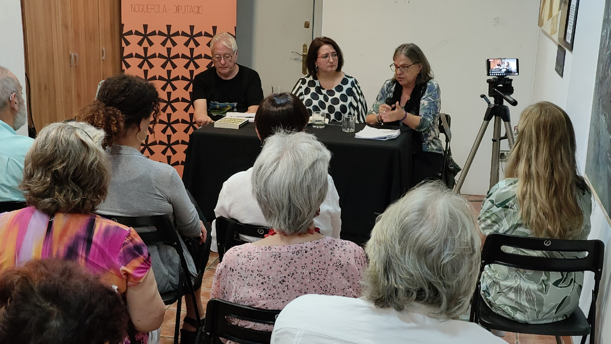 Un moment del debat, celebrat ahir al migdia. - SEGRE