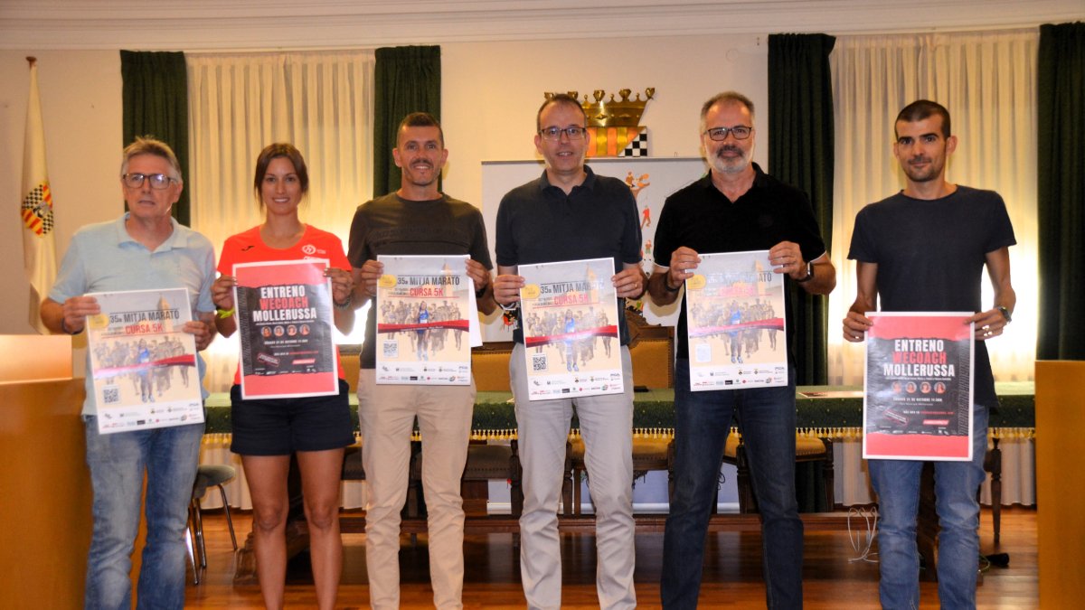 La prueba se presentó ayer en el ayuntamiento de Mollerussa.