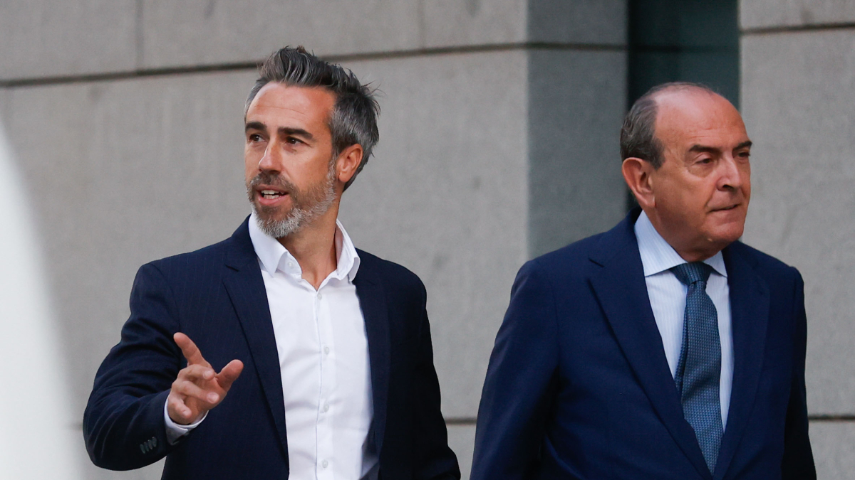 Jorge Vilda acudió ayer a declarar ante el juez sobre sus presuntas presiones a Hermoso. - EFE
