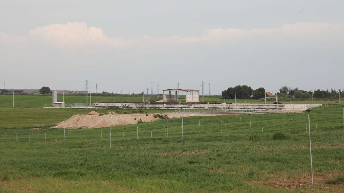 Los terrenos próximos a la planta de compostaje donde está previso construir la planta de biogás. - AMADO FORROLLA