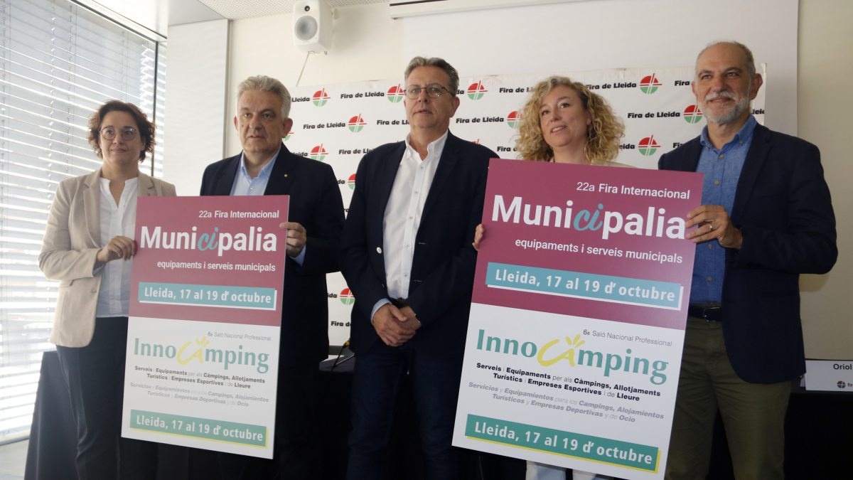 Presentación de la 22.ª edición de Municipàlia y la 6.ª de Innocàmping