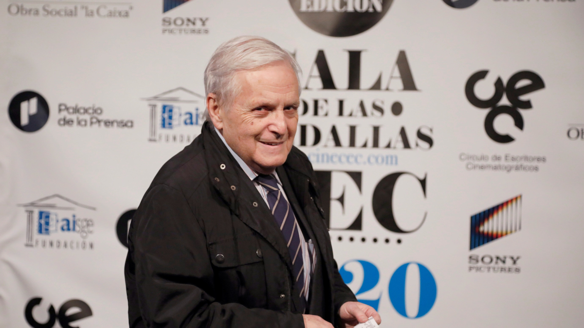 Imagen de archivo del periodista y crítico de cine, Carlos Pumares, fallecido hoy jueves a los 80 años de edad.