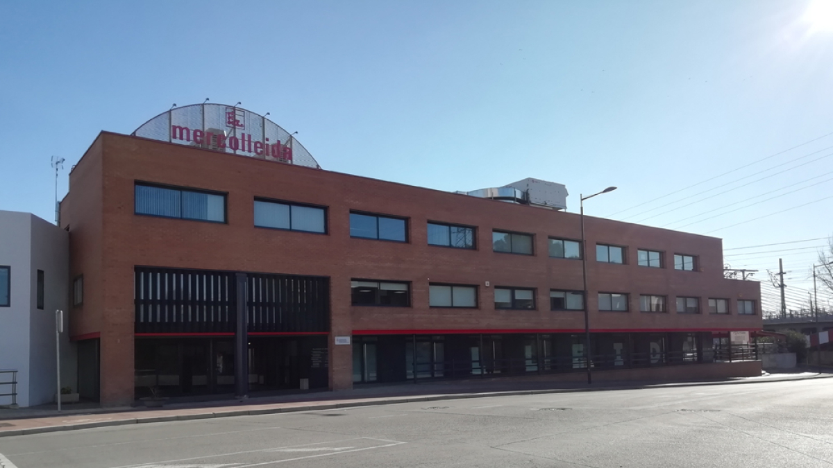 Imatge de la façana de la llotja de Mercolleida. - MERCOLLEIDA