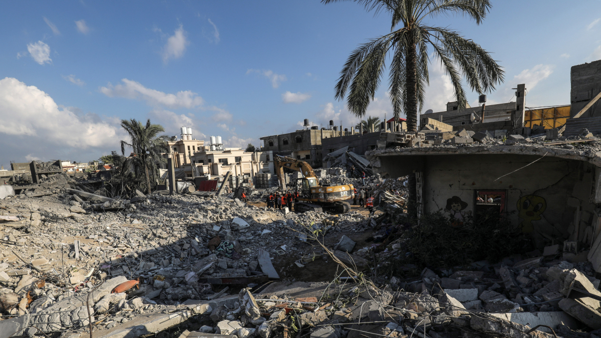 Una imagen de Gaza.