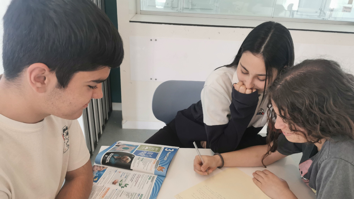 Alumnes del col·legi Claver. - CLAVER