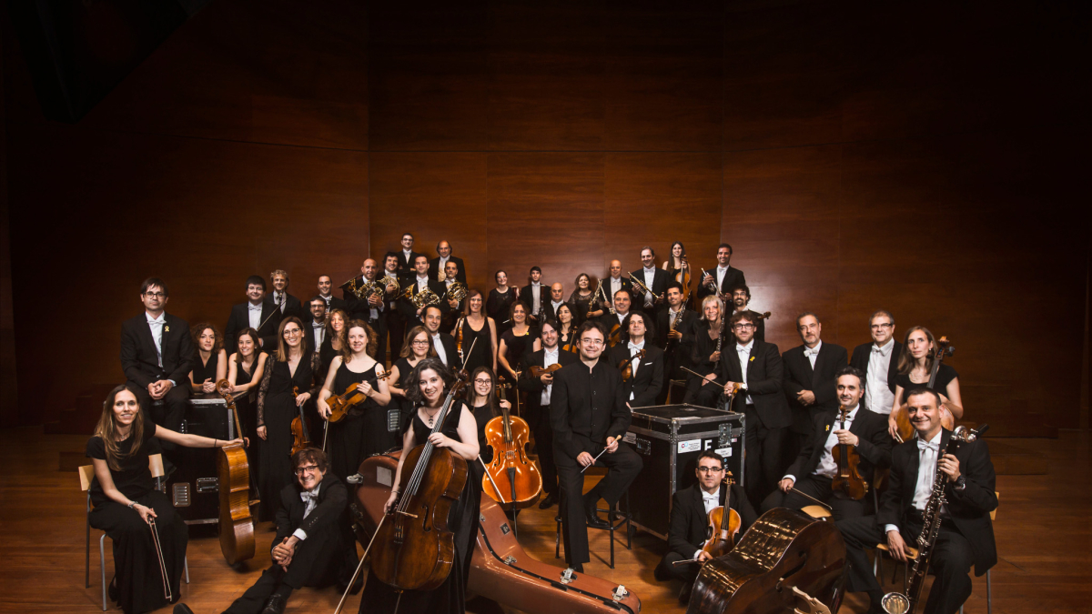 La Orquestra Julià Carbonell (OJC), dirigida por Alfons Reverté. - DIPUTACIÓN DE LLEIDA