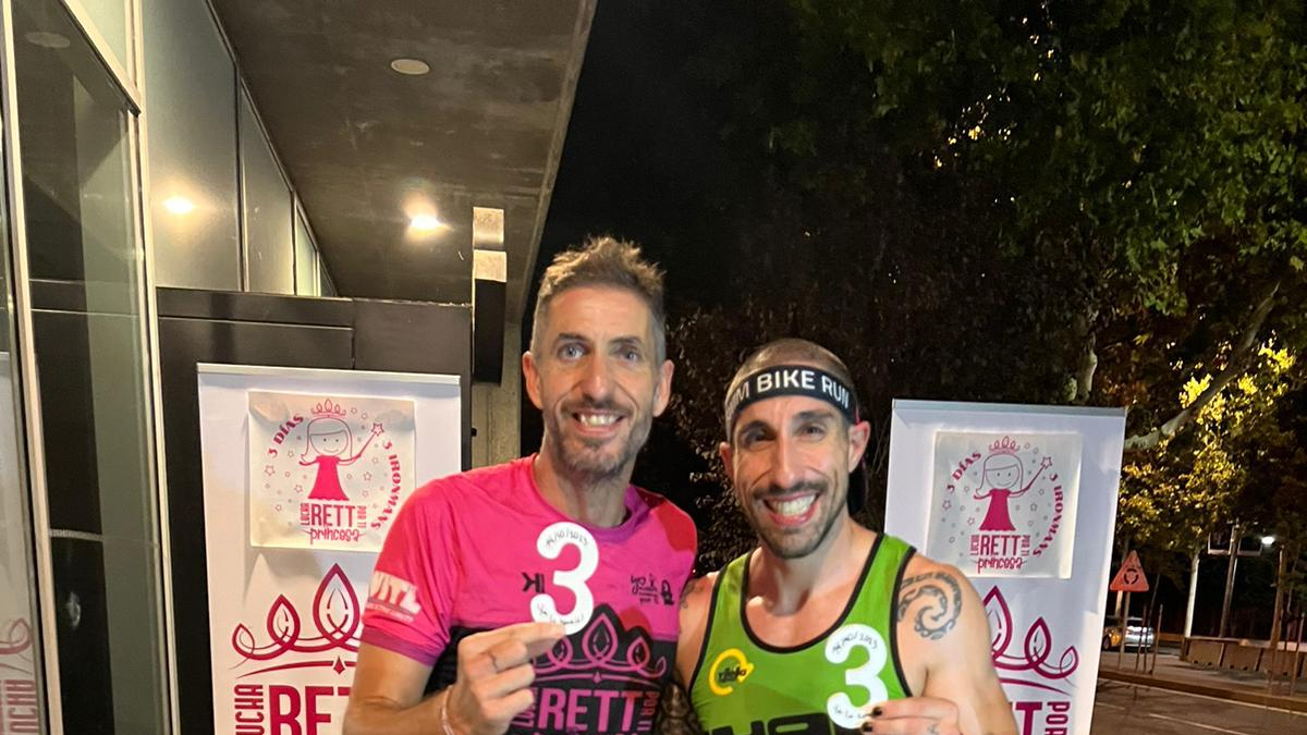 Tres ironmans en tres dies per ajudar dos nenes malaltes