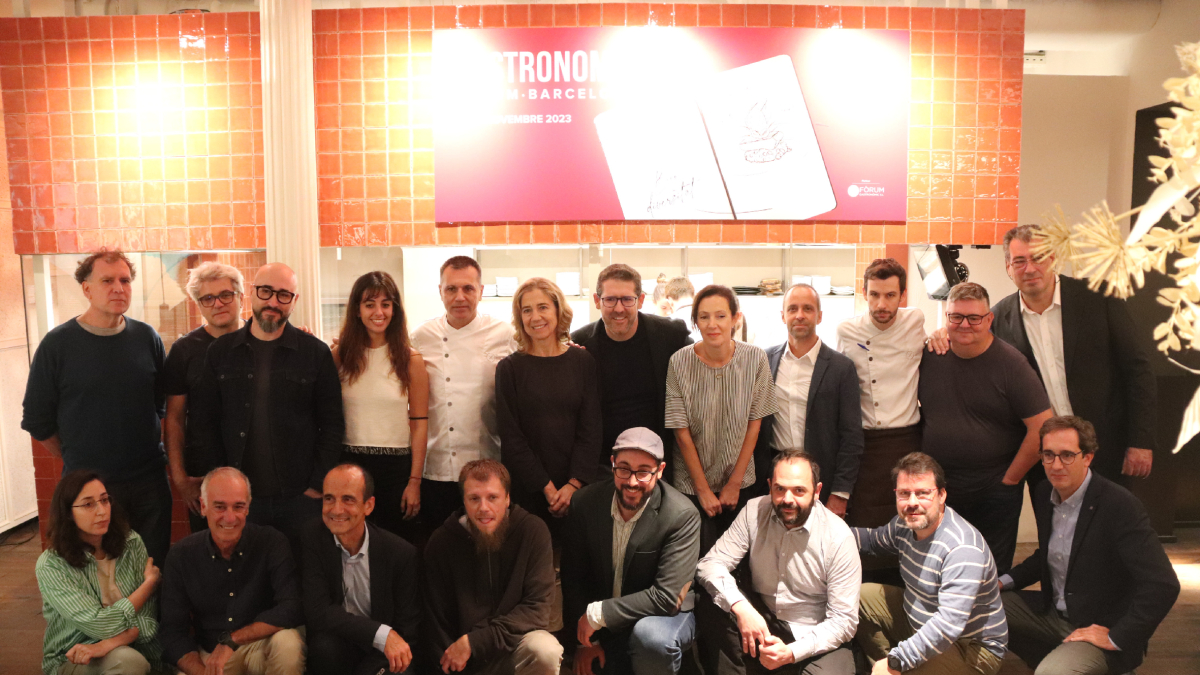 Alguns dels responsables del Gastronomic Forum 2023. - GASTRONOMIC FORUM