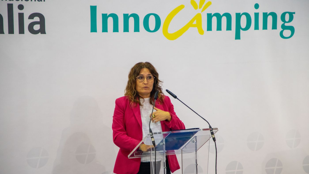 La consellera Vilagrà ha clausurat la fira Municipàlia a Lleida.