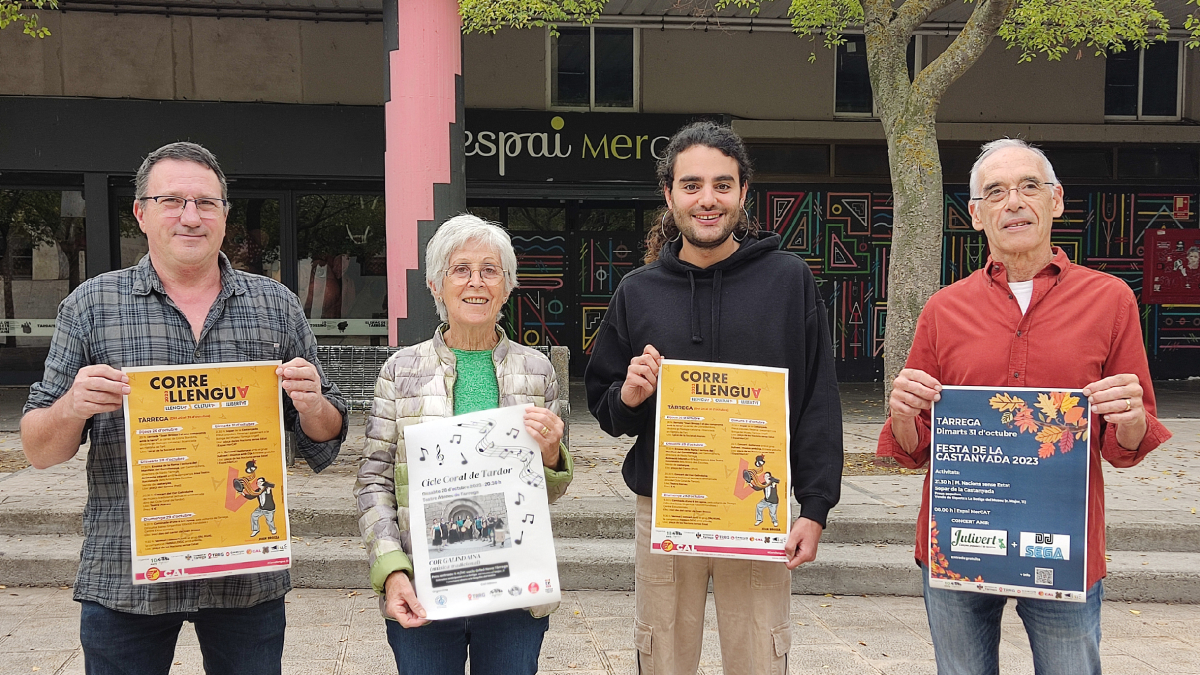 Presentación ayer en Tàrrega del programa del Correllengua. - AYUNTAMIENTO DE TÀRREGA
