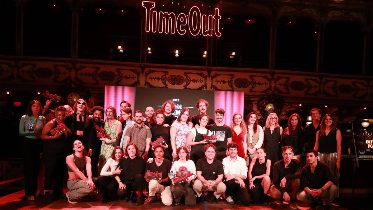 Foto de grup de premiats, dilluns a La Paloma de Barcelona. - TIME OUT
