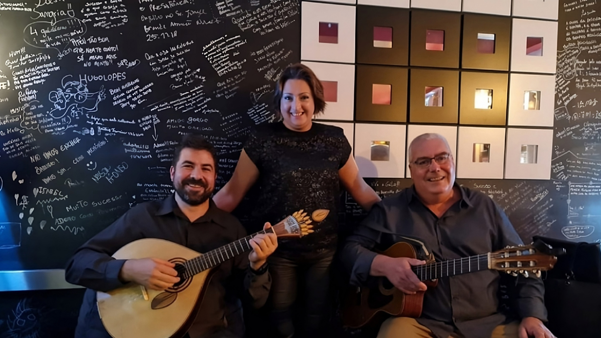 Rui Rocha, Sandra Camilo i Tiago Lopes, avui a l’Interfado. - INTERFADO