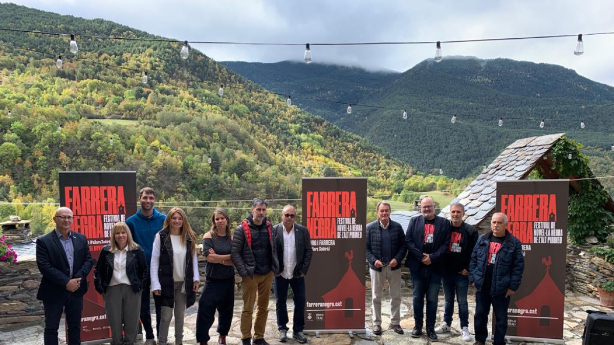 Presentación ayer del Farrera Negra en esta localidad del Pirineo. - GENERALITAT