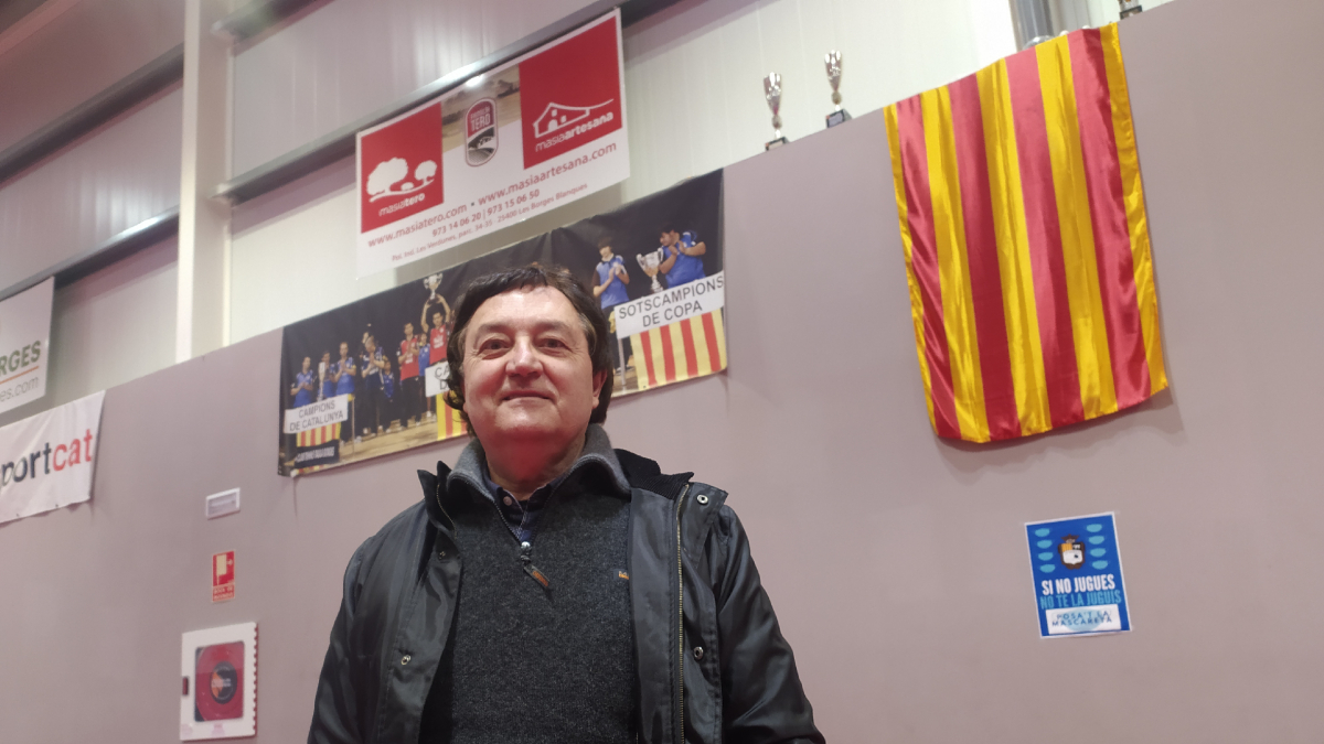 Enric Vall, presidente del CTT Borges, en  una imagen de archivo. - SEGRE