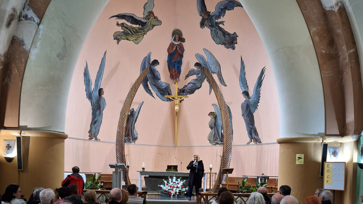 La visita a la Església Nova de El Pont de Suert. - A.E.P.D.S.