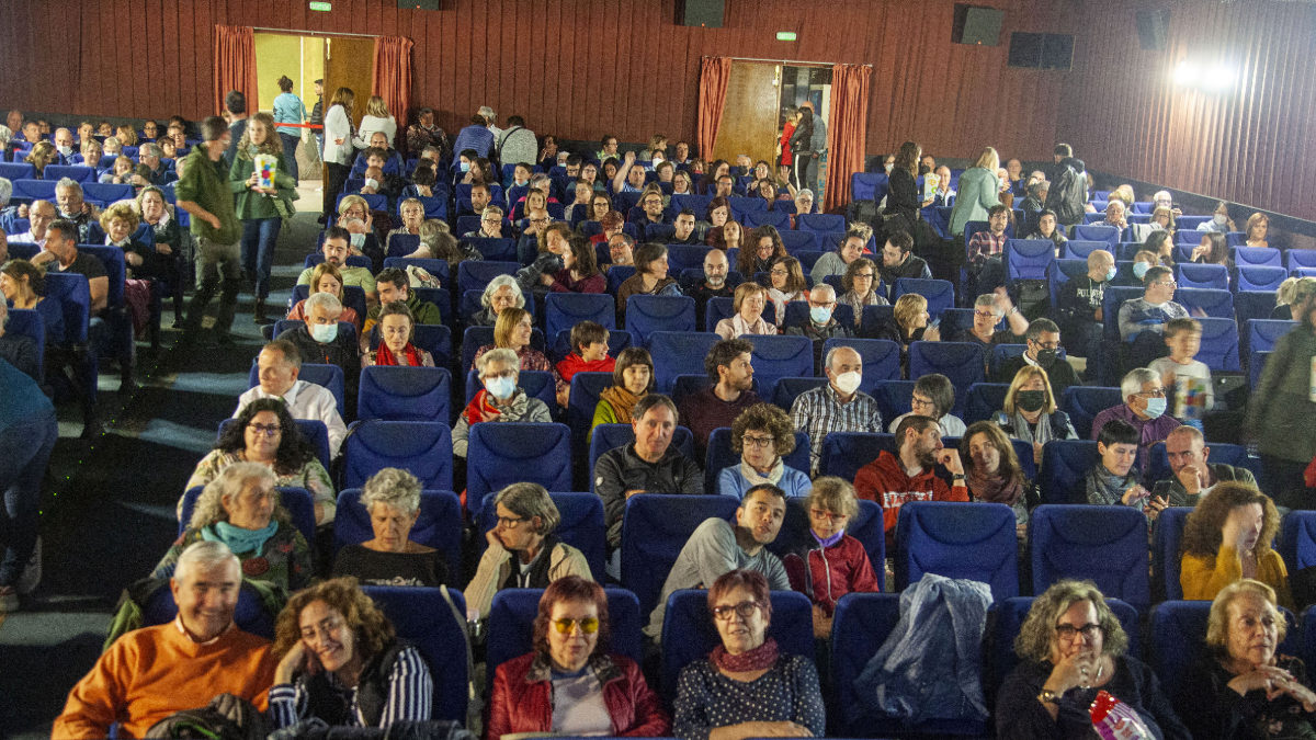 Imatge d'arxiu del cinema Majèstic de Tàrrega.